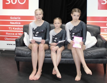Acro Spring CUP 2024 kiss&cry nurk 2024 by Kerttu Oksaar