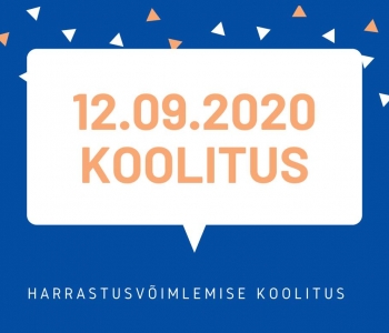 Harrastusvõimlemise koolitus tulekul