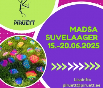 Madsa laager harrastajatele 15.-20.06.2025