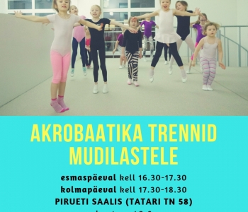 Akrobaatika trennid kesklinnas