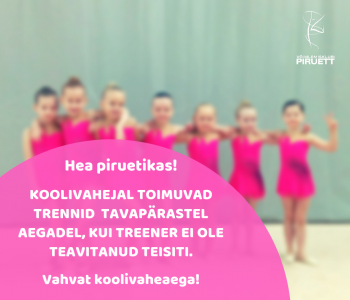 Koolivaheaja trennid