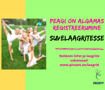 Peagi algab suvelaagritesse registreerumine