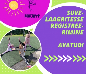 SUVELAAGRITESSE REGISTREERIMINE AVATUD!