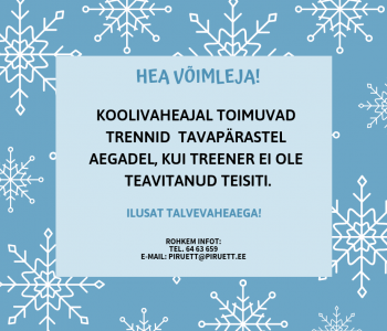 Trennid talvevaheajal