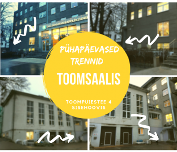 Kesklinna tantsulisel pühapäevased trennid Toomsaalis