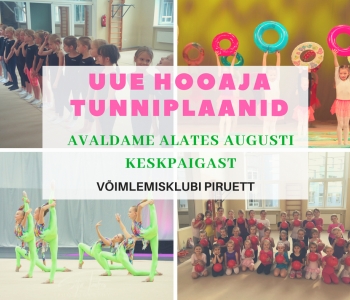 2018-2019 õppeaasta tunniplaanid