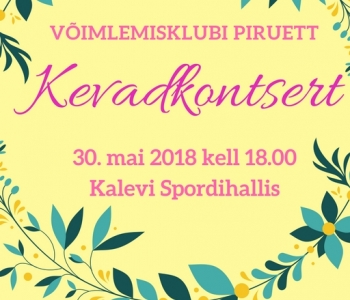 Kevadkontserdi piletid on MÜÜGIL