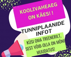 Koolivaheaja info