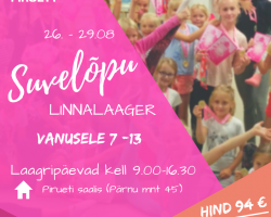 SUVELÕPU linnalaager tuleb taas