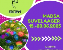 Madsa laager harrastajatele 15.-20.06.2025