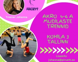 Akro mudilased 4-6 mahub veel lapsi