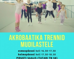 Akrobaatika trennid kesklinnas