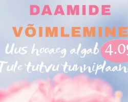 DAAMIDE võimlemine alustab 4.09