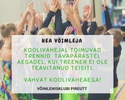 Trennid koolivaheajal