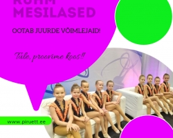 Rühm MESILASED ootab juurde võimlejaid!