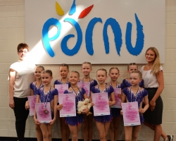 Rühmvõimlejate tulemused Pärnu võistlustelt