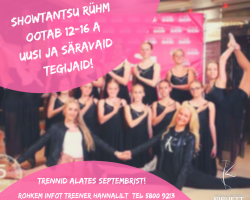 SHOWTANTSU RÜHM OOTAB UUSI JA SÄRAVAID TEGIJAID