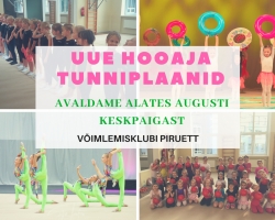 2018-2019 õppeaasta tunniplaanid