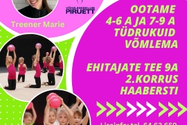 Haabersti tantsuline võimlemine 4 - 6a