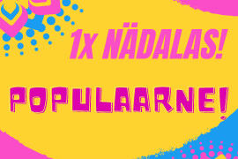 POPULAARNE! 1X nädalas T 10.30-11.15  4-6a.