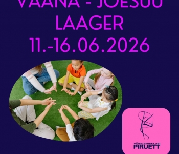 11.-16.06.2026 laager Vääna-Jõesuu koolis